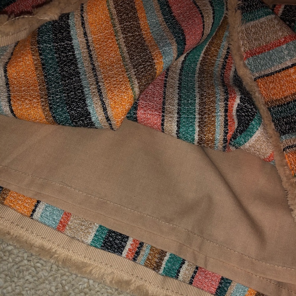 Color striped skirt from H&M